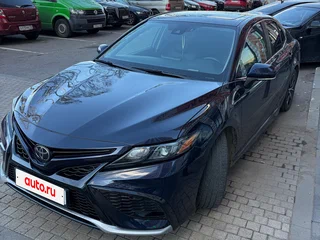 2022 Toyota Camry US Market VIII (XV70) Рестайлинг, синий, 1975645 рублей, вид 1