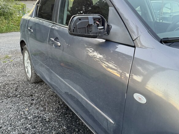 2007 Mazda 3 I (BK) Рестайлинг, серый, 460000 рублей - вид 12