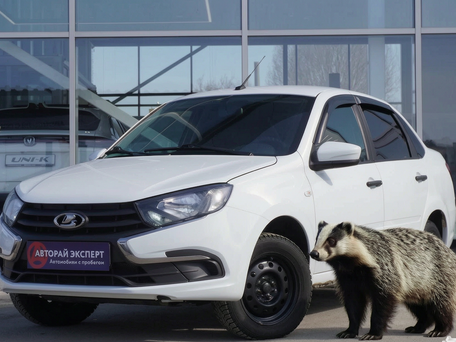 2024 Lada (ВАЗ) Granta I Рестайлинг, белый, 730000 рублей, вид 1