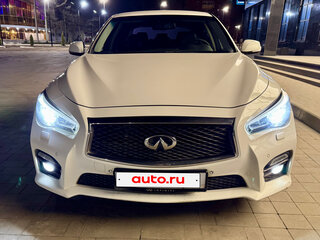 2015 Infiniti Q50 I, белый, 1600000 рублей, вид 4