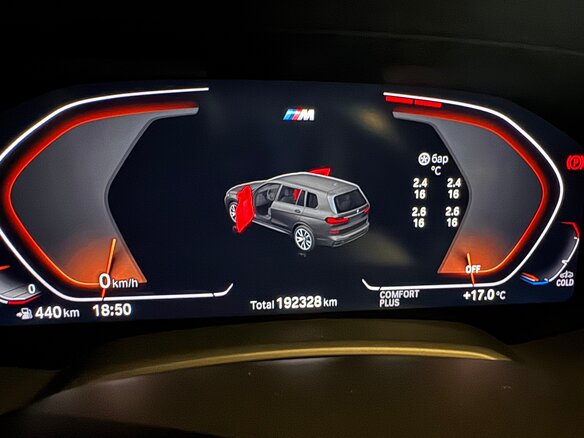 2019 BMW X7 30d I (G07), серый, 6400000 рублей - вид 8