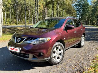 2011 Nissan Murano II (Z51) Рестайлинг, красный, 960000 рублей, вид 3