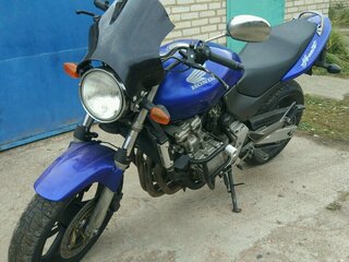 2002 Honda CB 600F Hornet, синий, 400000 рублей, вид 1