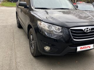 2012 Hyundai Santa Fe II Рестайлинг, чёрный, 1290000 рублей, вид 2