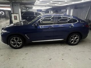 2022 BMW X4 20i II (G02) Рестайлинг, синий, 5900000 рублей, вид 4