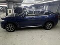 2022 BMW X4 20i II (G02) Рестайлинг, синий, 5850000 рублей - вид 3