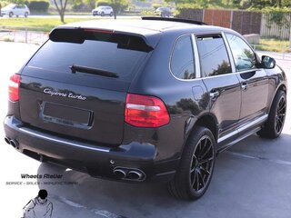 2007 Porsche Cayenne Turbo I Рестайлинг (957), чёрный, 980000 рублей, вид 5