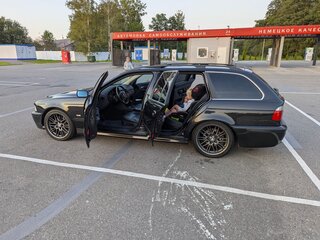 1997 BMW 5 серии 525d IV (E39), чёрный, 890000 рублей, вид 4