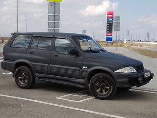 2001 SsangYong Musso I Рестайлинг, чёрный, 755000 рублей, вид 5