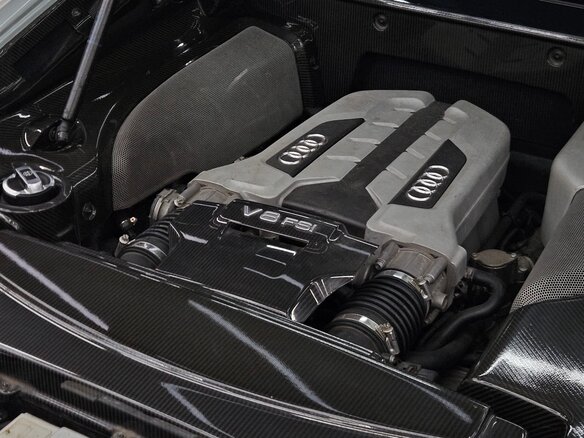 2008 Audi R8 V8 I (Typ 42), серебристый, 4500000 рублей - вид 10