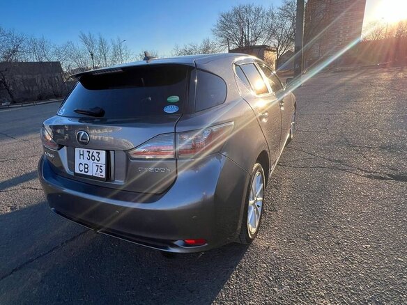2012 Lexus CT 200h I, серый, 1450000 рублей - вид 14