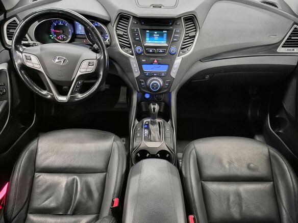 2014 Hyundai Santa Fe III, чёрный - вид 10
