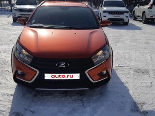 2019 Lada (ВАЗ) Vesta SW Cross I, оранжевый, 950000 рублей, вид 1