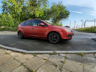 2007 Ford Focus II, красный, 400000 рублей, вид 3