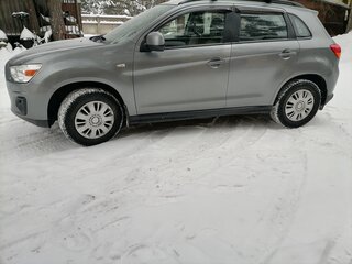 2014 Mitsubishi ASX I Рестайлинг, серый, 1300000 рублей, вид 3