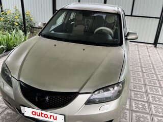 2006 Mazda 3 I (BK) Рестайлинг, бежевый, 360000 рублей, вид 2