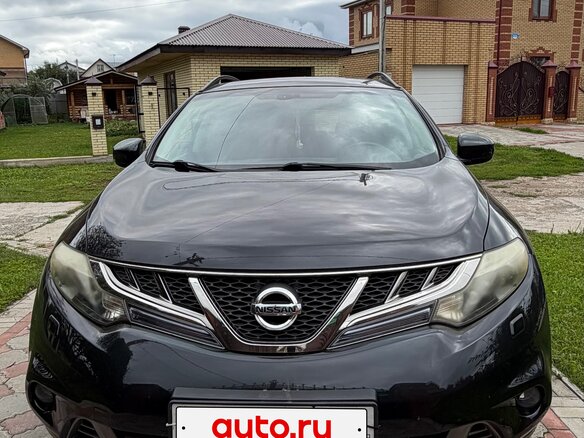 2011 Nissan Murano II (Z51) Рестайлинг 2, чёрный, 1900000 рублей