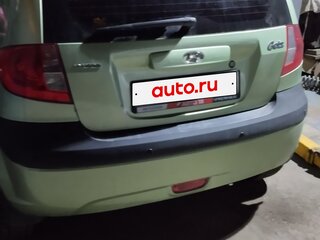 2007 Hyundai Getz I Рестайлинг, зелёный, 430000 рублей, вид 5
