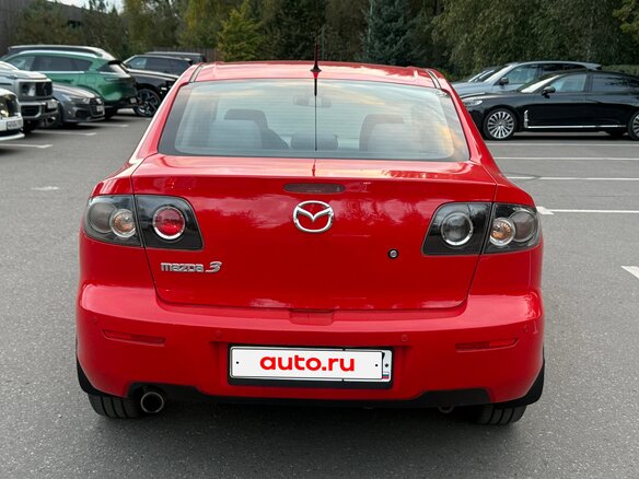 2008 Mazda 3 4-speed I (BK) Рестайлинг, красный, 695000 рублей - вид 5