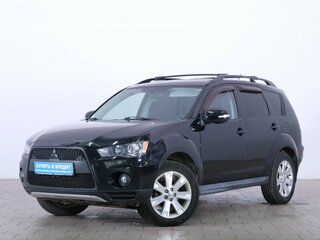 2011 Mitsubishi Outlander II Рестайлинг, чёрный, 1349000 рублей, вид 3