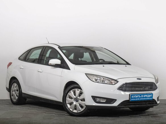 2018 Ford Focus III Рестайлинг, белый, 1029000 рублей