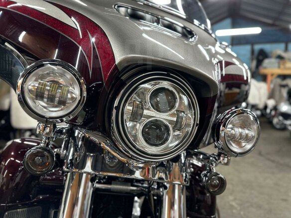 2014 Harley-Davidson Electra Glide, пурпурный, 1640000 рублей - вид 9
