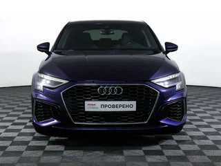 2021 Audi A3 Sportback 35 TFSI IV (8Y), синий, 2558000 рублей, вид 2
