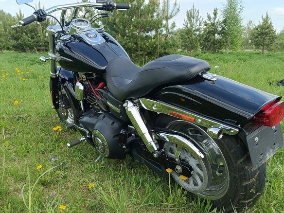 2010 Harley-Davidson Fat Bob, чёрный, 800000 рублей - вид 8