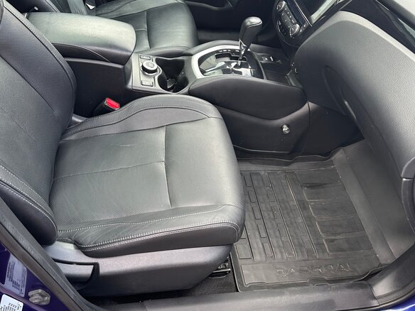2014 Nissan Qashqai II, синий - вид 5