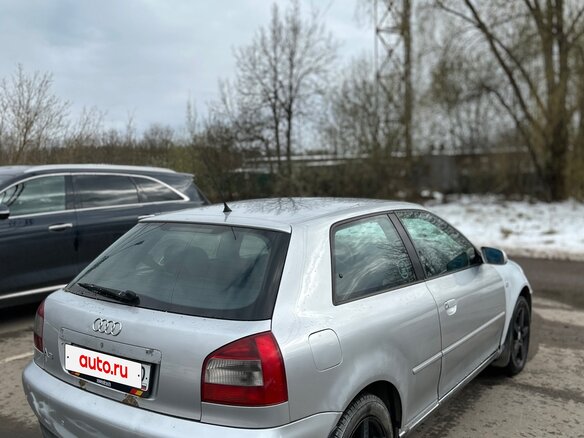 2000 Audi A3 I (8L) Рестайлинг, серебристый, 350000 рублей - вид 3