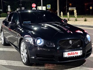 2008 Jaguar XF I, чёрный, 1220000 рублей, вид 4