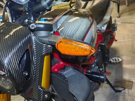 2022 Indian FTR 1200, красный, 1232654 рублей, вид 4