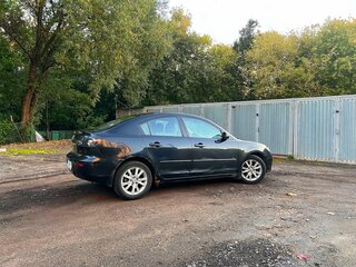 2007 Mazda 3 I (BK) Рестайлинг, чёрный, 600000 рублей, вид 3