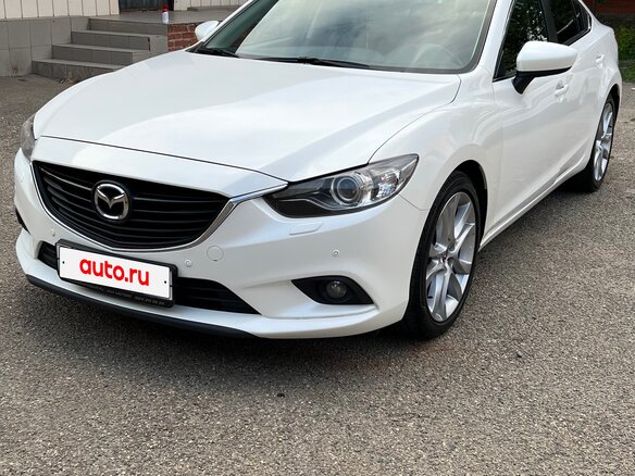 2013 Mazda 6 III (GJ), белый, 1820000 рублей - вид 1