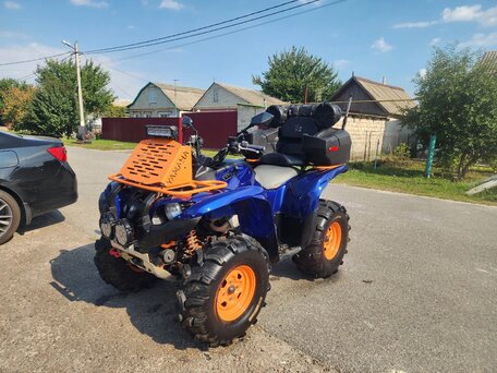 2006 Yamaha Grizzly 700, синий, 520000 рублей, вид 3