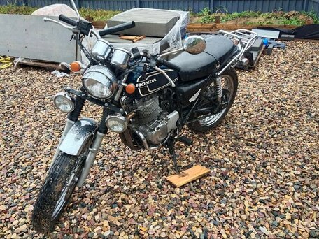 2002 Honda CB 400SS, синий, 240000 рублей, вид 5