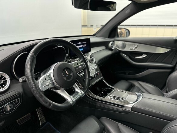 2019 Mercedes-Benz GLC Coupe AMG 43 AMG I (C253) Рестайлинг, серый - вид 3