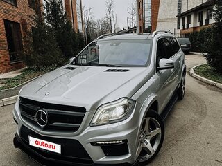 2013 Mercedes-Benz GL-Класс AMG 63 AMG, серебристый, 3890000 рублей, вид 3