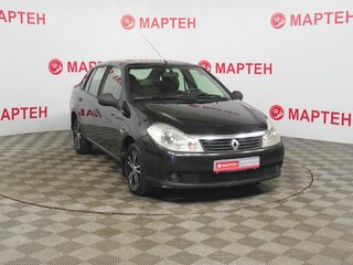 2008 Renault Symbol ll, чёрный, 345000 рублей, вид 3