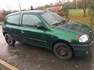 1999 Renault Clio II, зелёный, 150000 рублей, вид 4