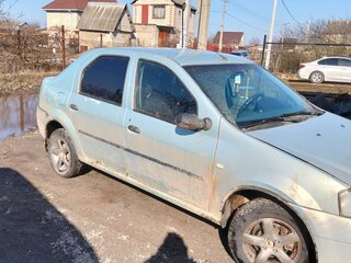 2007 Renault Logan I, зелёный, 220000 рублей, вид 3