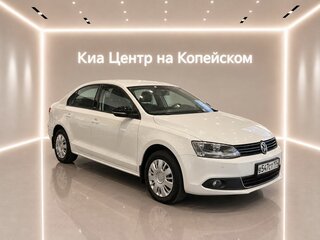 2014 Volkswagen Jetta VI, белый, 1195000 рублей, вид 2