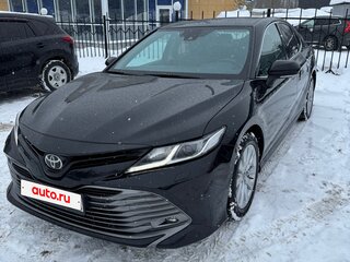 2018 Toyota Camry VIII (XV70), чёрный, 2450000 рублей, вид 2