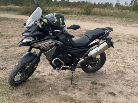 2023 Voge 650DSX Adventure, чёрный, 560000 рублей, вид 2