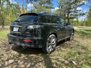 2007 Infiniti FX35 I (S50) Рестайлинг, чёрный, 1100000 рублей, вид 2