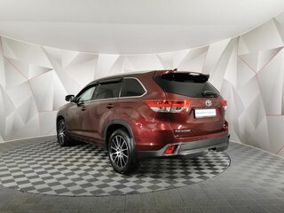 2019 Toyota Highlander III (XU50) Рестайлинг, красный, 2995150 рублей, вид 4