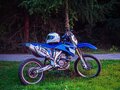 2009 Yamaha YZ450F, синий, 340000 рублей