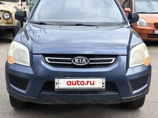 2009 Kia Sportage II Рестайлинг, синий, 570000 рублей, вид 1