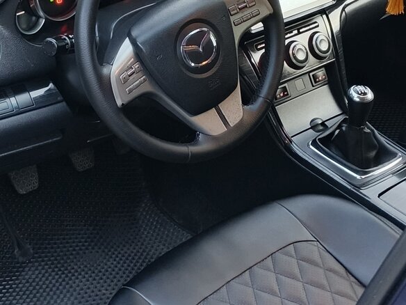 2007 Mazda 6 II (GH), синий, 860000 рублей - вид 6