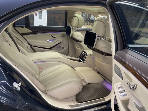 2015 Mercedes-Benz S-Класс 500 Long VI (W222, C217), чёрный, 2700000 рублей - вид 36